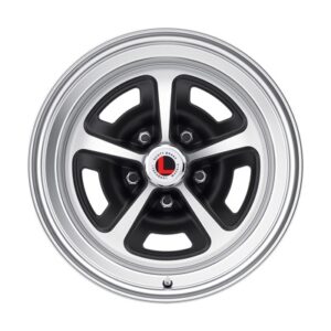 15 x 7 Magnum Alloy Wheel, 5 on 4.5 BP, 4.25 BS, Satin Black / Satin