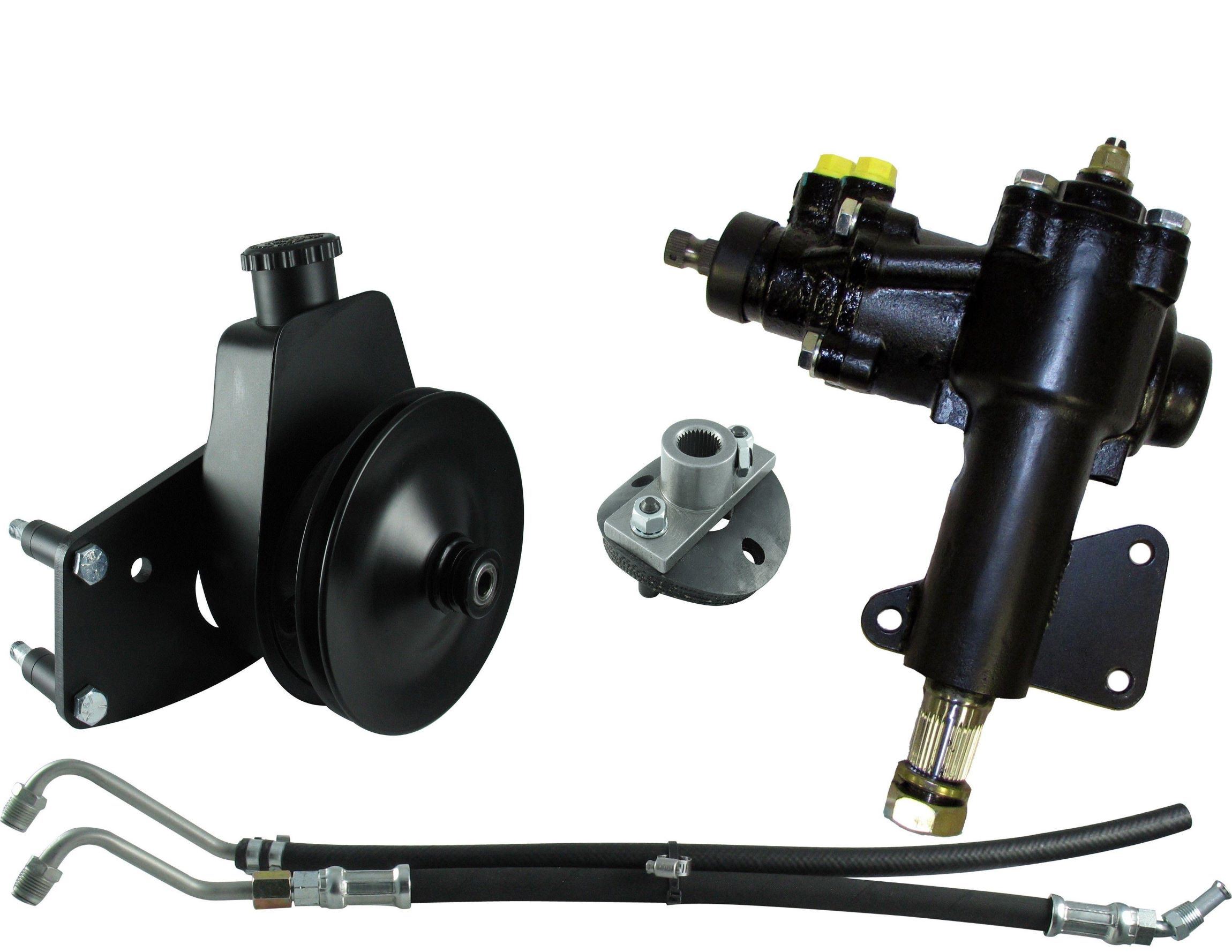 Borgeson Power Steering Conversion (68-70 Fairlane 68-70 Ranchero 68-70  Falcon 70-77 Maverick 68-71 Torino) with Manual Steering